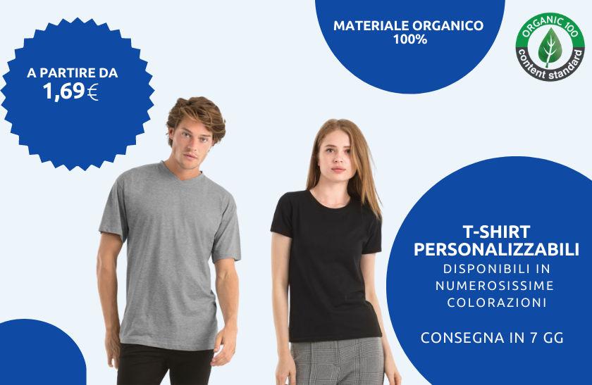 T-shirt personalizzabili