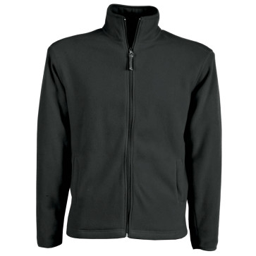 Felpa micropile zip lunga personalizzato promozionale-35