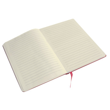 Blocco appunti 9x14 cm. a righe con elastico personalizzato promozionale-336