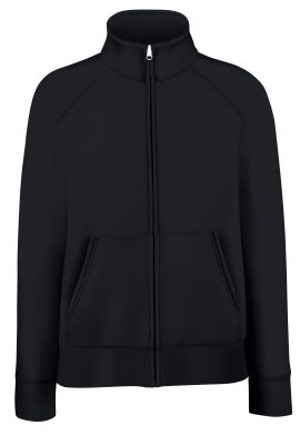Felpa donna jacket zip lunga Fruit premium F62116 personalizzato promozionale-39