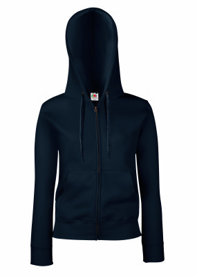 Felpa donna con cappuccio zip lunga Fruit premium F62118 personalizzato promozionale-317