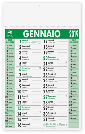 Calendario Olandese mensile personalizzato promozionale-36