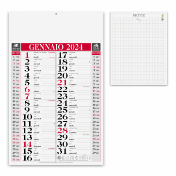 Calendario olandese mensile personalizzato promozionale-322