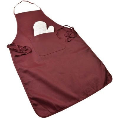 Grembiule da cucina in poliestere/cotone personalizzato promozionale-34