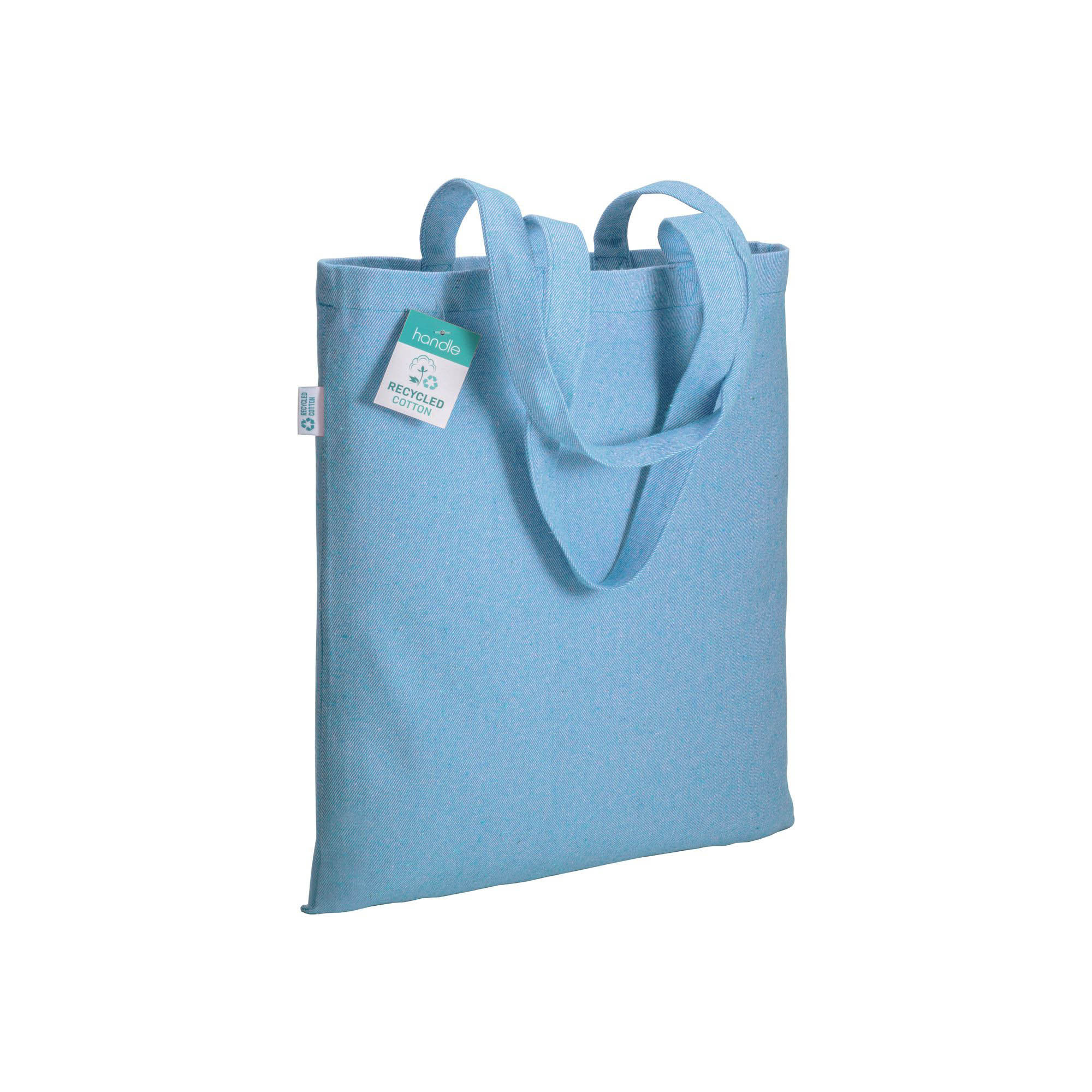 Shopper in cotone riciclato 280 g/m2 personalizzato promozionale-31