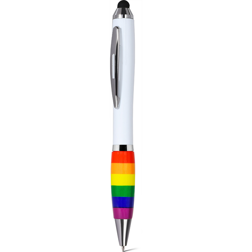 Penna a sfera con touch screen in plastica personalizzato promozionale-31