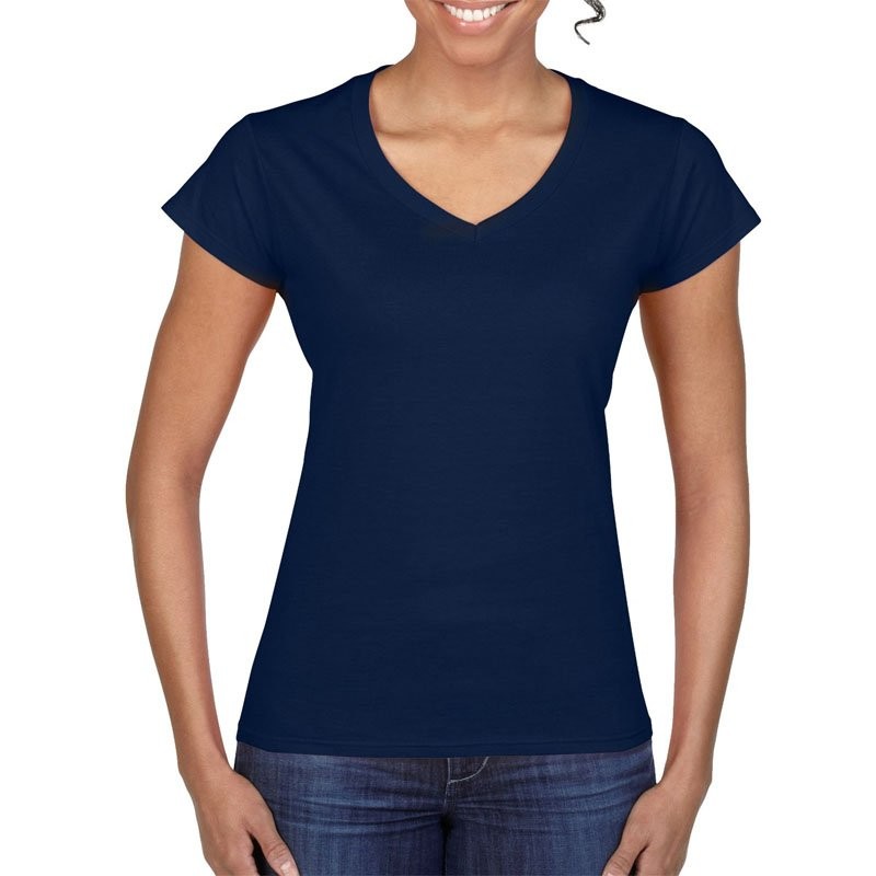 Maglia Donna GL64V00L collo V Soft Style 100% Cot personalizzato promozionale-310