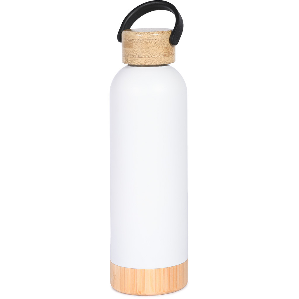 Borraccia termica 500 ml in acciaio e bambù personalizzato promozionale-33