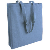Shopper in cotone riciclato effetto melange personalizzato promozionale-23