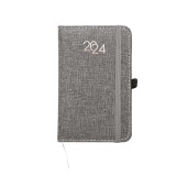 Agendina settimanale 9x14 con elastico in Rpet personalizzato promozionale-218