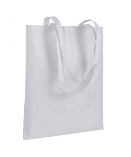 Shopper in Tnt cucito, manici lunghi
