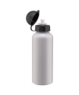 Borraccia in alluminio 500 ml con tappo in plastica