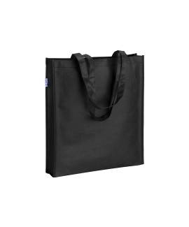 Shopper in R-pet 80 g/m2 con soffietto 