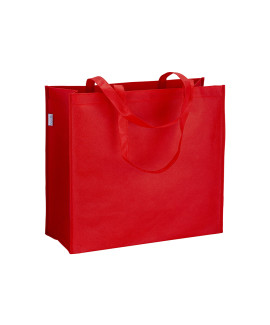 Shopper con soffietto in R-pet 80g/m2