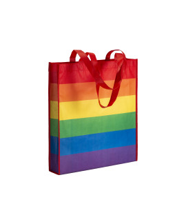 Shopper arcobaleno in r-pet 80g/m2