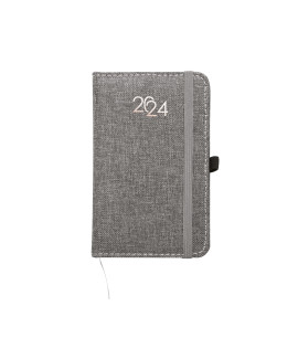 Agendina settimanale 9x14 con elastico in Rpet