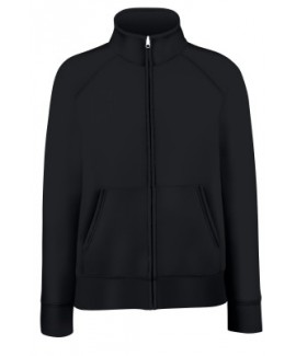 Felpa donna jacket zip lunga Fruit premium F62116