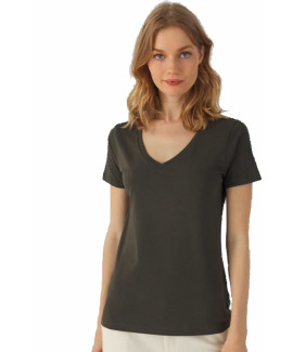 Maglia manica corta collo a V  INSPIRE VT ORGANIC