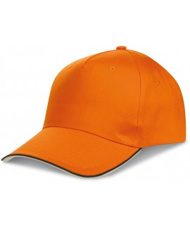 Cappellino 5 pannelli piping