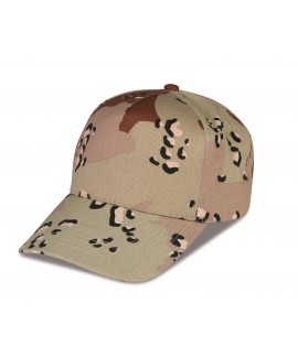 Cappellino Golf 5 pannelli mimetico