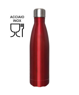 Borraccia termica 500 ml in acciaio inox 18/10 
