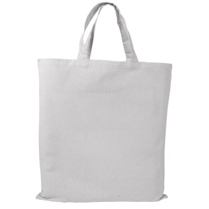 Shopper 100% cotone 135 g/m2 manici corti