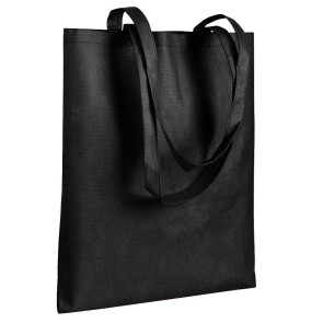 Shopper in Tnt cucito, manici lunghi
