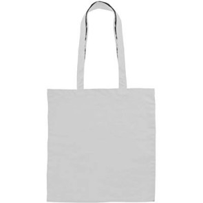 Shopper 100% cotone 280 g/m2 manici lunghi