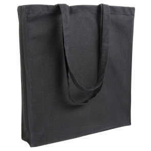 Shopper 100% cotone 220 g/m2 con soffietto 