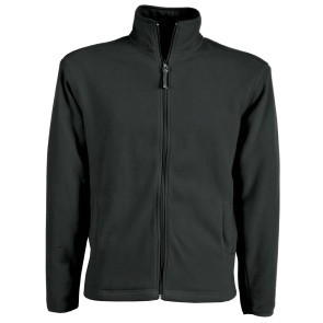 Felpa micropile zip lunga personalizzato promozionale-25