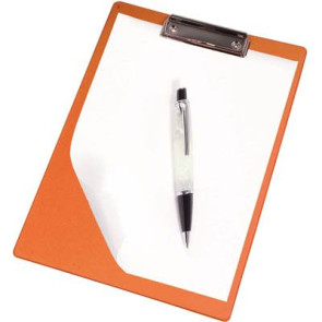 Portablocco A4 in plastica con molla personalizzato promozionale-23