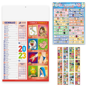 Calendario illustrato Cabala personalizzato promozionale-212