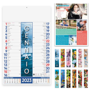 Calendario illustrato Quattro Stagioni personalizzato promozionale-213