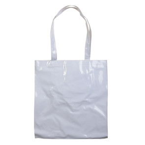 Shopper in pvc lucido