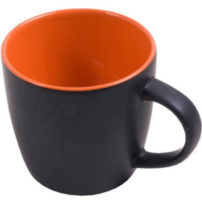 Tazza in ceramica nera personalizzato promozionale-24