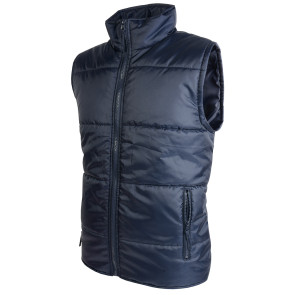 Gilet imbottito, chiusura lampo e 2 tasche laterali con zip personalizzato promozionale-225