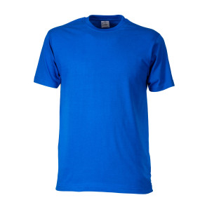 T-shirt 100% cotone pettinato 145 grammi Blu