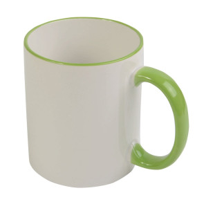 Tazza in ceramica bordata