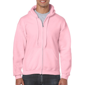 Felpa cappuccio zip lunga Gildan Heavy Blend personalizzato promozionale-236
