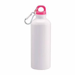 Borraccia in alluminio con moschettone, 500ml