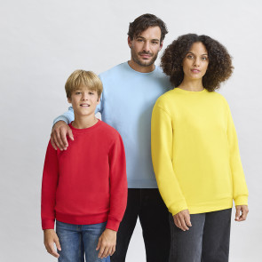 Felpa girocollo bimbo Cotton