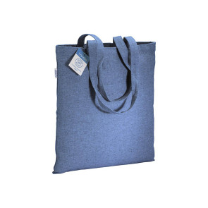 Shopper carbon neutral in cotone riciclato 280 g/m2