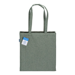 Shopper carbon neutral in cotone riciclato 280 g/m2