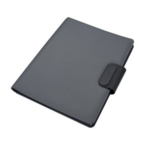 Cartella porta blocco a4 in r-pet con magnete di chiusura che si illumina personalizzabile personalizzato promozionale-22