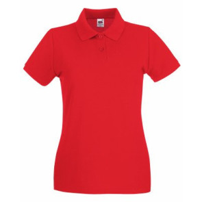 Polo Donna F63030 M/C 100% Cot. 180 gr/m2
