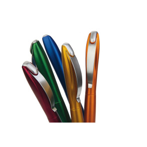 Penna a sfera con chiusura a rotazione personalizzato promozionale-21