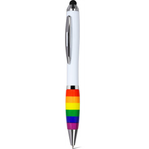 Penna a sfera con touch screen in plastica personalizzato promozionale-21