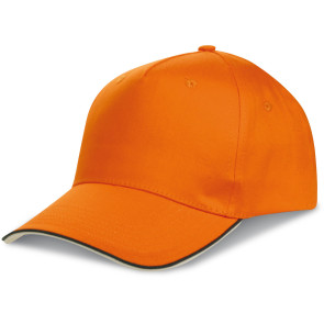 Cappellino 5 pannelli piping personalizzato promozionale-22