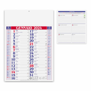 Calendario olandese mensile medio personalizzato promozionale-225