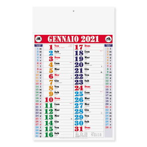 Calendario olandese mensile color personalizzato promozionale-215